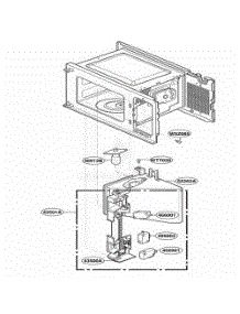 Latch Board Parts parts for Lg Range MT4140SKT from AppliancePartsPros.com