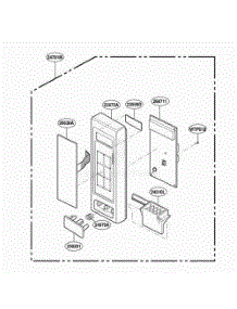 Controller Parts parts for Lg Range MT4210SLB from AppliancePartsPros.com