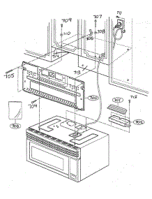 Installation Parts parts for Lg Microwave MV-1304B from AppliancePartsPros.com