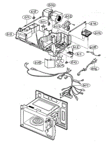 Interior Parts 2 parts for Lg Microwave MV-1304W from AppliancePartsPros.com