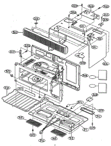 Oven Cavity parts for Lg Microwave MV-1320B from AppliancePartsPros.com