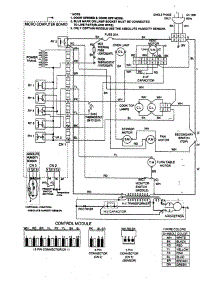 Wiring Diagram parts for Lg Microwave MV-1330B from AppliancePartsPros.com