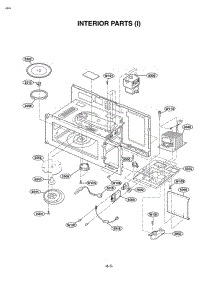Interior Parts I  T O P parts for Lg Microwave MV-1525W from AppliancePartsPros.com