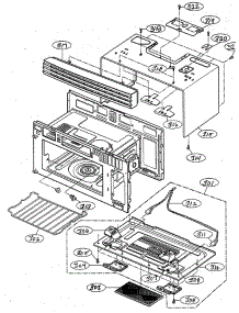 Oven Cavity parts for Lg Microwave MV-1725B from AppliancePartsPros.com
