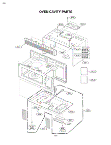 Oven Cavity Parts parts for Lg Microwave MV1501W from AppliancePartsPros.com