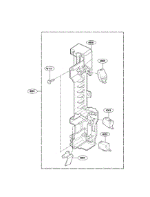 Latch Board Parts parts for Lg Microwave MV1604SB01 from AppliancePartsPros.com