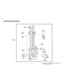 Latch Board Parts parts for Lg Microwave MV1843ASDL from AppliancePartsPros.com