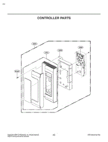 Controller Parts parts for Lg Microwave MV2294BSHL from AppliancePartsPros.com