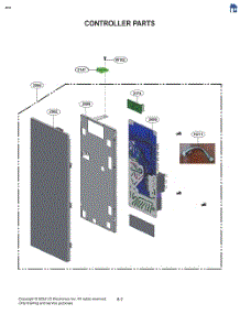 Controller Parts parts for Lg Microwave MVEF1337F from AppliancePartsPros.com