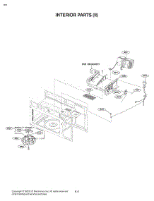 Interior Parts (Ii) parts for Lg Microwave MVEM1825D from AppliancePartsPros.com