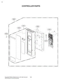 Section 2 parts for Lg Microwave MVEM1825F from AppliancePartsPros.com