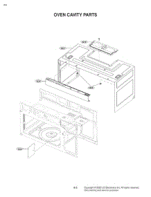 Section 3 parts for Lg Microwave MVEM1825F from AppliancePartsPros.com