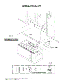 Section 8 parts for Lg Microwave MVEM1825F from AppliancePartsPros.com