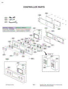 Controller Parts parts for Lg Microwave MZXK1729S from AppliancePartsPros.com