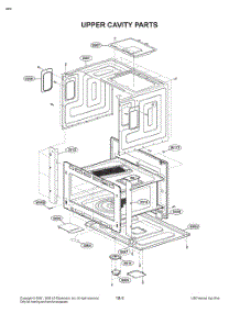 Upper Cavity Parts parts for Lg Microwave MZXK1729S from AppliancePartsPros.com