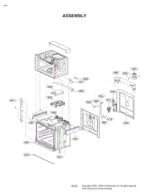 Section 10 parts for Lg Microwave MZXS1728F from AppliancePartsPros.com