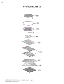 Section 7 parts for Lg Microwave MZXS1728F from AppliancePartsPros.com