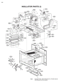 Insulator Parts (I) parts for Lg Microwave MZXS1728N from AppliancePartsPros.com
