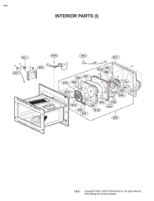 Interior Parts (I) parts for Lg Microwave MZXS1728N from AppliancePartsPros.com