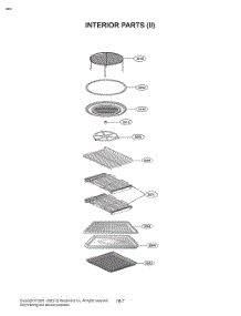 Interior Parts (Ii) parts for Lg Microwave MZXS1728N from AppliancePartsPros.com