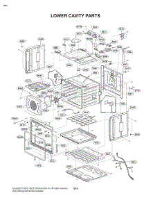 Lower Cavity Parts parts for Lg Microwave MZXS1728N from AppliancePartsPros.com