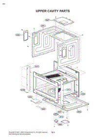Upper Cavity Parts parts for Lg Microwave MZXS1728N from AppliancePartsPros.com