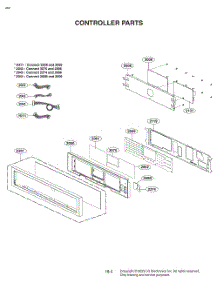 Controller Parts parts for Lg Microwave MZXZ1723F from AppliancePartsPros.com