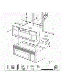 Installation Parts parts for Lg Range NNS244BL from AppliancePartsPros.com