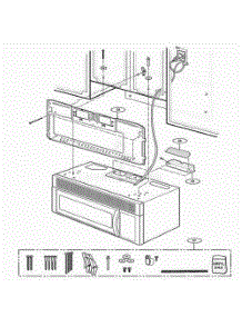 Installation Parts parts for Lg Range NNS244WL from AppliancePartsPros.com