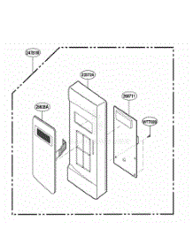 Controller Parts parts for Lg Range NNS431BL from AppliancePartsPros.com