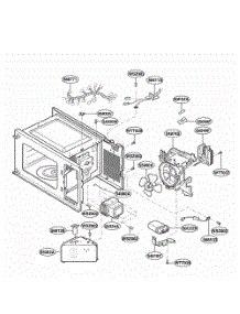 Interior Parts parts for Lg Range NNS431BL from AppliancePartsPros.com