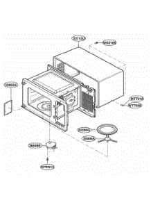 Oven Cavity Parts parts for Lg Range NNS431BL from AppliancePartsPros.com