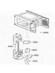 Latch Board Parts parts for Lg Range NNS432BL from AppliancePartsPros.com