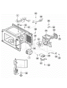Interior Parts parts for Lg Range NNS723BL from AppliancePartsPros.com