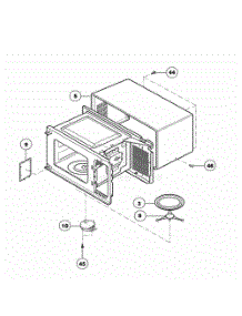 Oven Cavity Parts parts for Lg Range NNS723BL from AppliancePartsPros.com