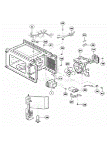 Interior Parts parts for Lg Range NNS723WL from AppliancePartsPros.com