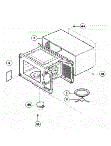 Oven Cavity Parts parts for Lg Range NNS723WL from AppliancePartsPros.com