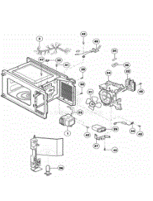 Interior Parts parts for Lg Range NNS732BL from AppliancePartsPros.com