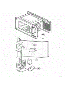 Latch Board Parts parts for Lg Range NNS732BL from AppliancePartsPros.com