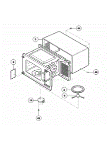 Oven Cavity Parts parts for Lg Range NNS732BL from AppliancePartsPros.com
