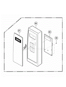 Controller Parts parts for Lg Range NNS732WL from AppliancePartsPros.com
