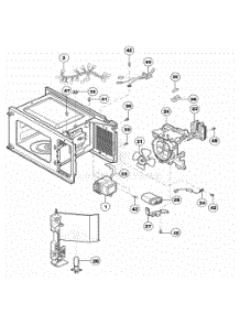 Interior Parts parts for Lg Range NNS732WL from AppliancePartsPros.com