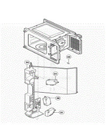 Latch Board Parts parts for Lg Range NNS732WL from AppliancePartsPros.com