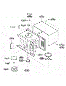 Oven Cavity Parts parts for Lg Wall Oven PLMB186CC from AppliancePartsPros.com