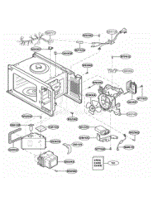 Interior Parts parts for Lg Range PLMB186CCC from AppliancePartsPros.com