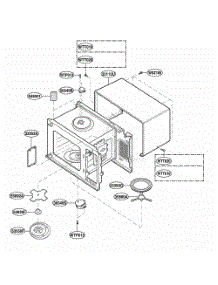 Oven Cavity Parts parts for Lg Range PLMB186CCC from AppliancePartsPros.com