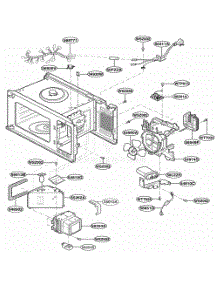 Interior Parts parts for Lg Range PLMB186KC from AppliancePartsPros.com