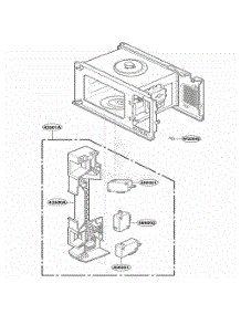 Latch Board Parts parts for Lg Range PLMB186KC from AppliancePartsPros.com
