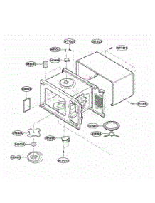 Oven Cavity Parts parts for Lg Range PLMB186KC from AppliancePartsPros.com