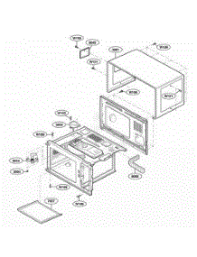 Oven Cavity Parts parts for Lg Microwave RCS10MPSA from AppliancePartsPros.com